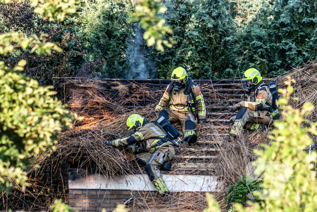 Veel schade na brand in schuur