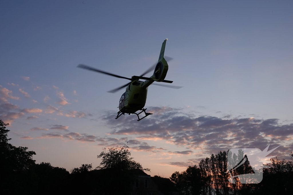 Traumahelikopter ingezet voor medische noodsituatie