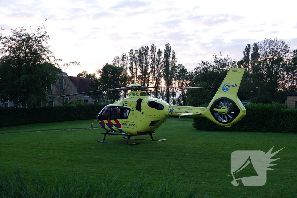 Traumahelikopter ingezet voor medische noodsituatie