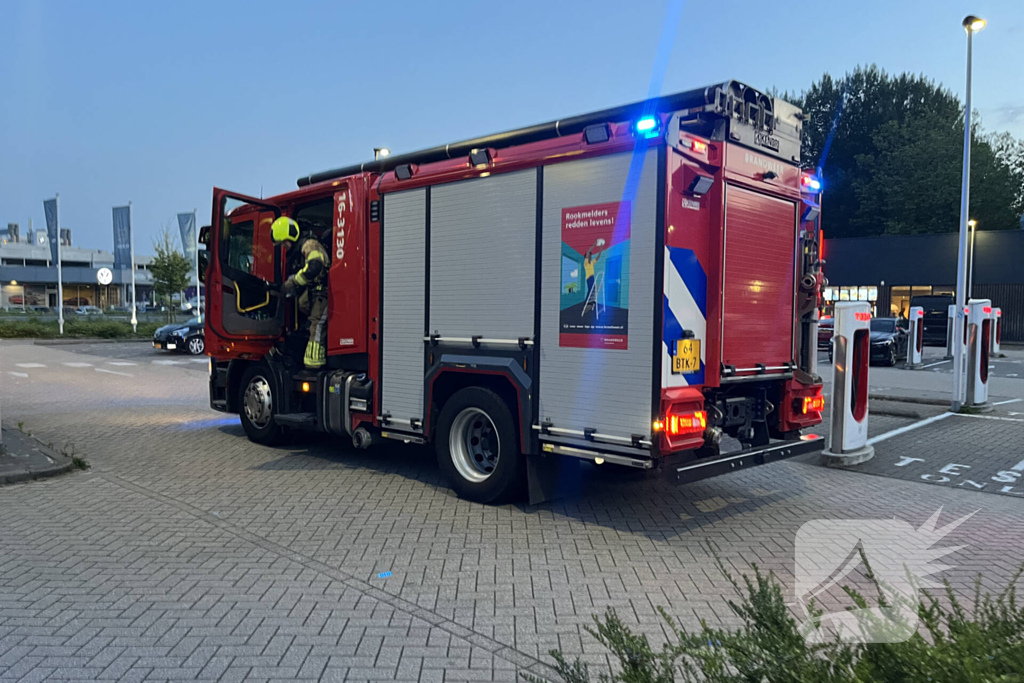 Brand in opslag van restaurant de Beren