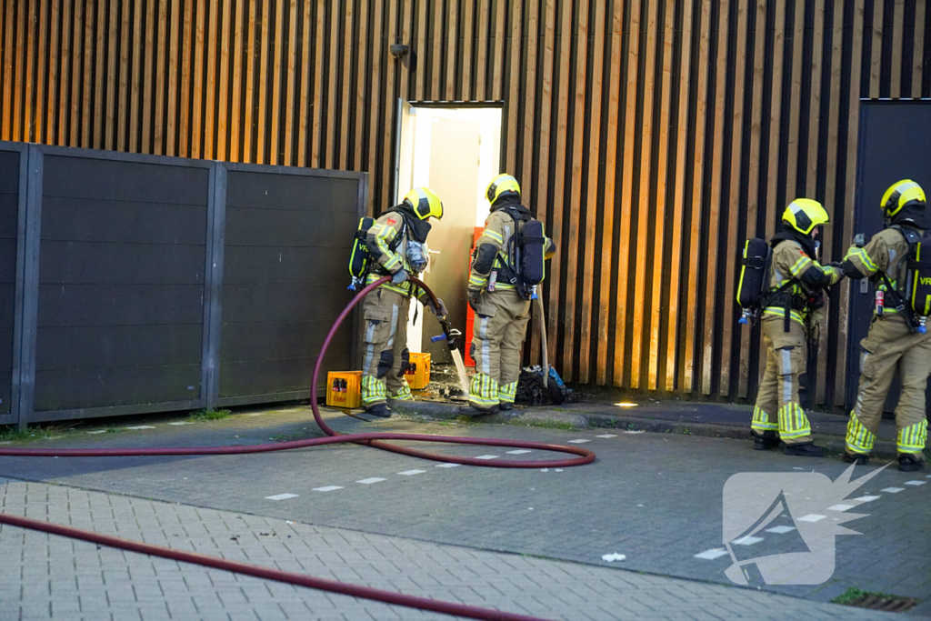 Brand in opslag van restaurant de Beren