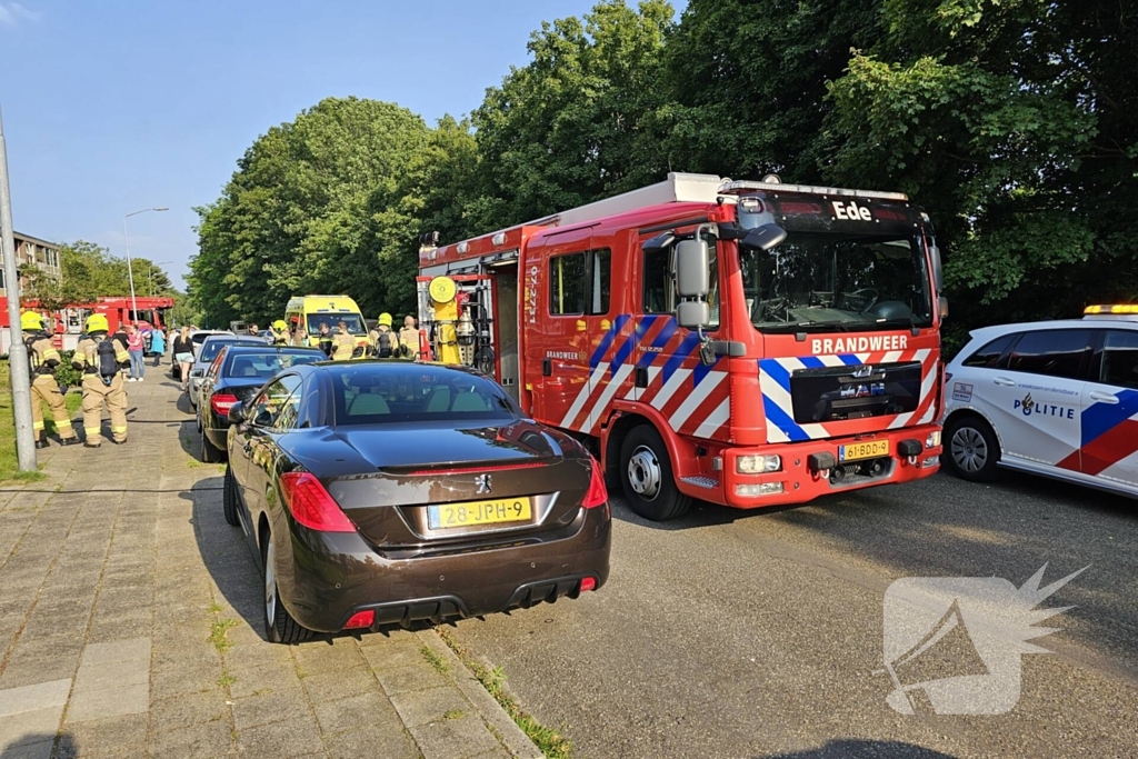 Flinke rookontwikkeling bij brand in flatwoning