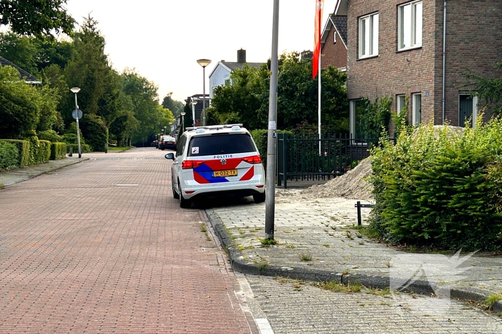 Politie zet honden in na melding inbraak