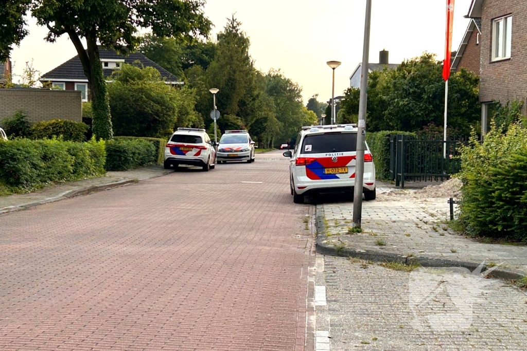 Politie zet honden in na melding inbraak