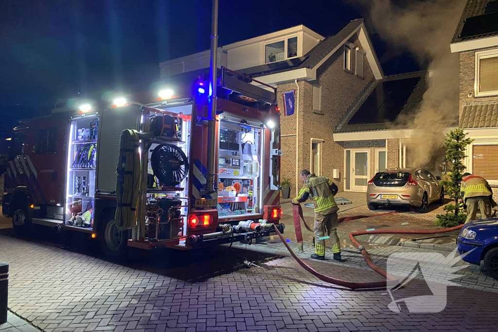 Rookontwikkeling bij woningbrand