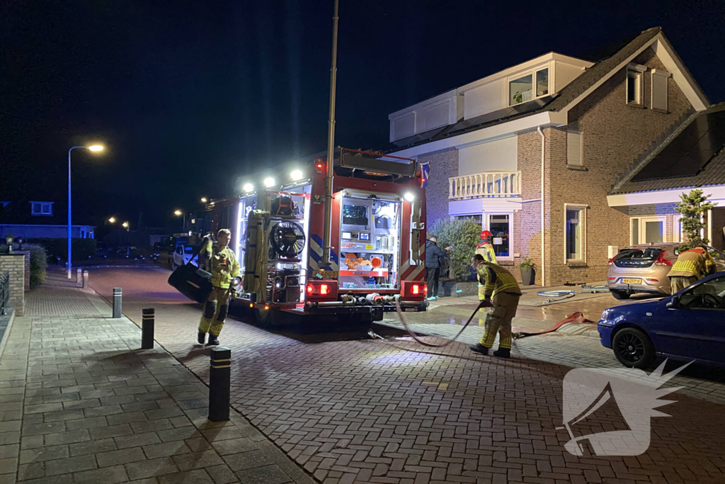 Rookontwikkeling bij woningbrand