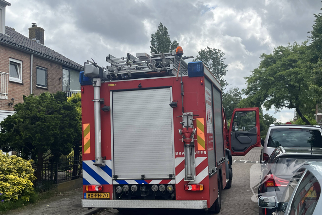 Straat afgezet vanwege gaslekkage