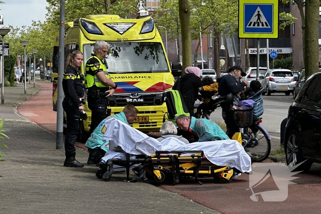 Vrouw in scootmobiel gewond geraakt bij ongeval