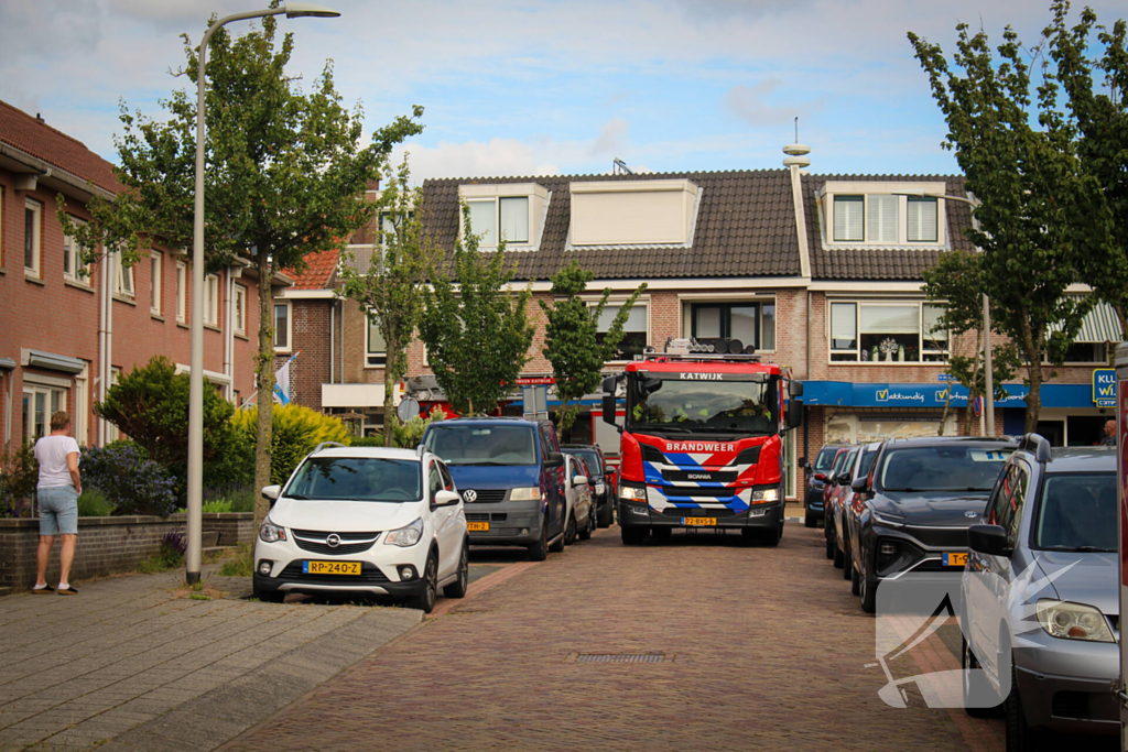 Brandweer ventileert woning na vergeten pannetje op het vuur