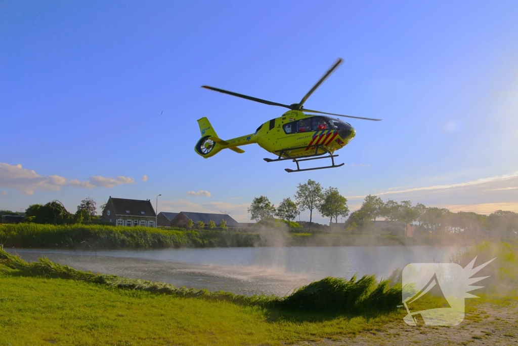 Traumahelikopter ingezet voor medische noodsituatie