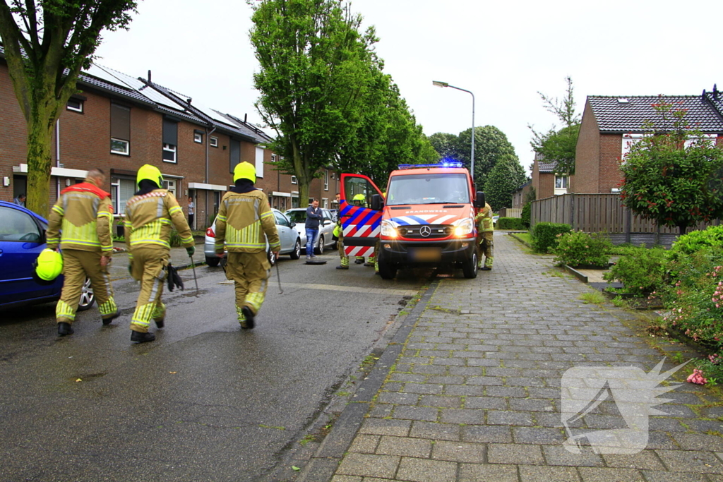 Brandweer ingezet voor rook uit het riool