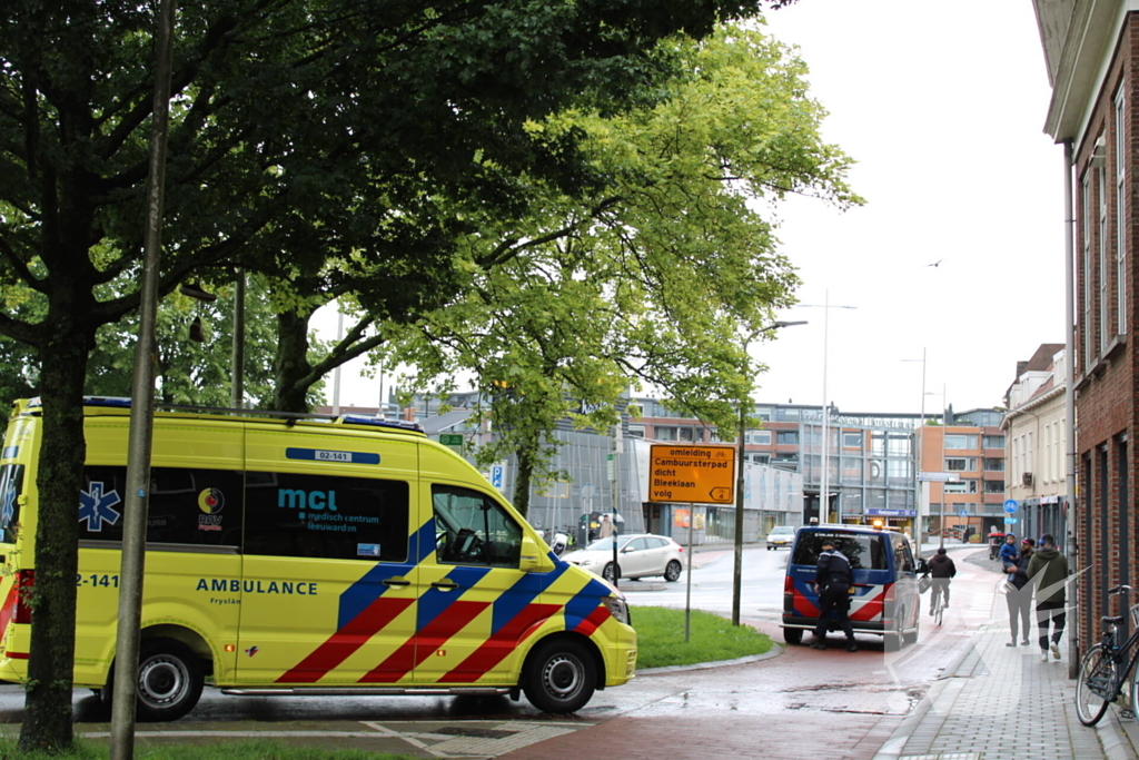 Automobilist en fietser met elkaar in botsing