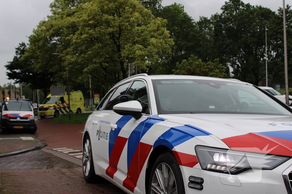 Automobilist en fietser met elkaar in botsing