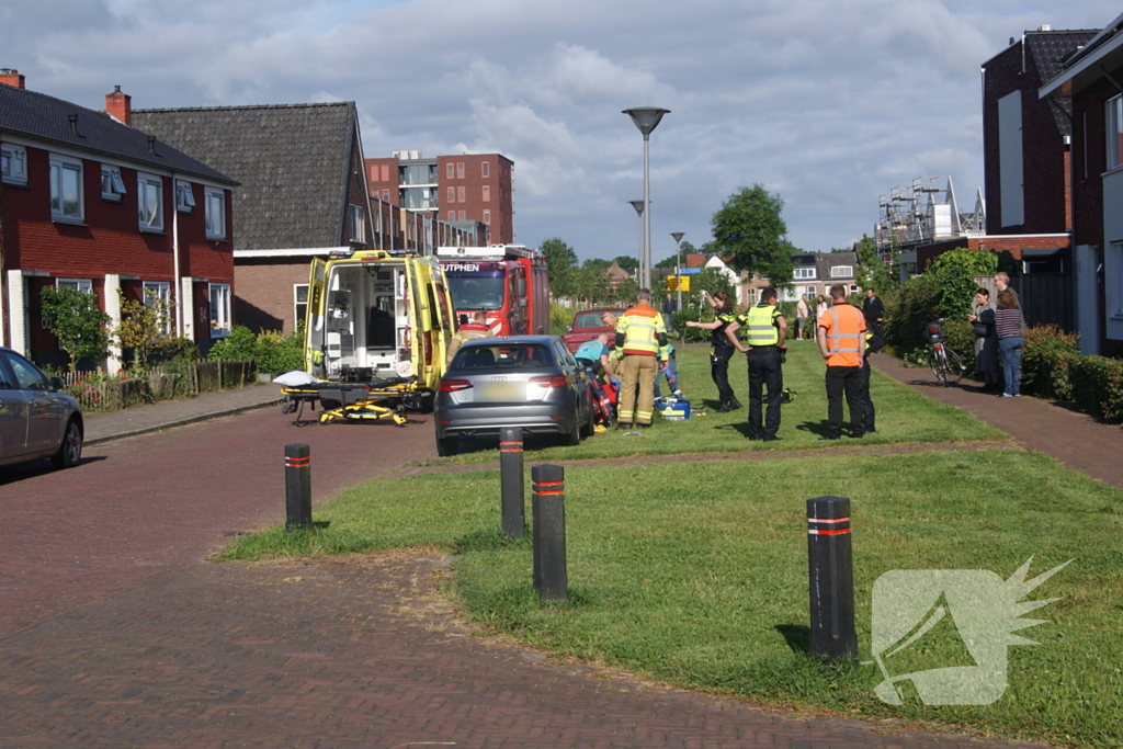 Gewonde na ongeval met remote controlled grasmaaier