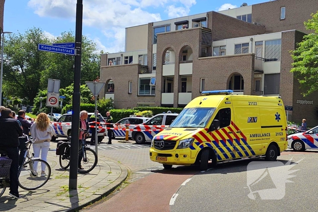 Vrouw gewond bij steekpartij, man aangehouden