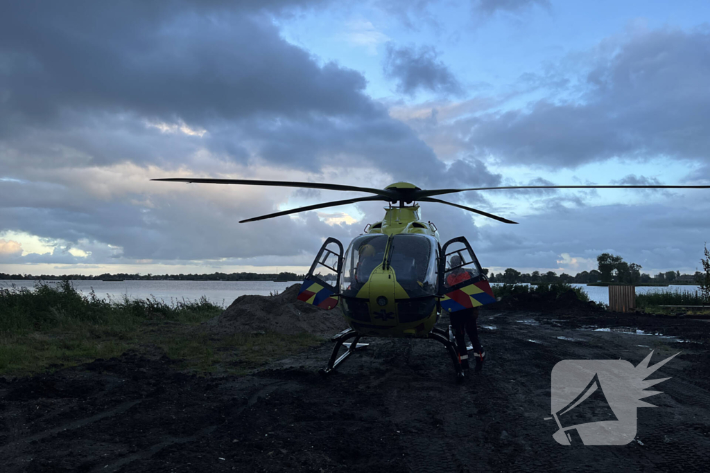 Traumahelikopter ingezet voor medische noodsituatie