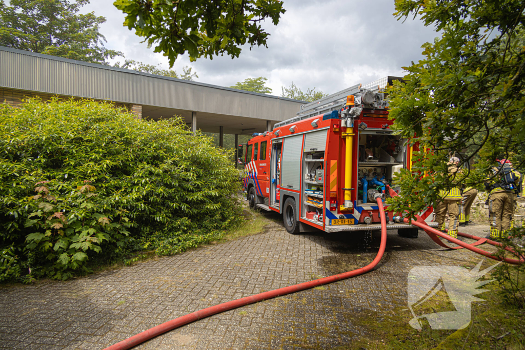 Grote brand uitgebroken in leegstaand