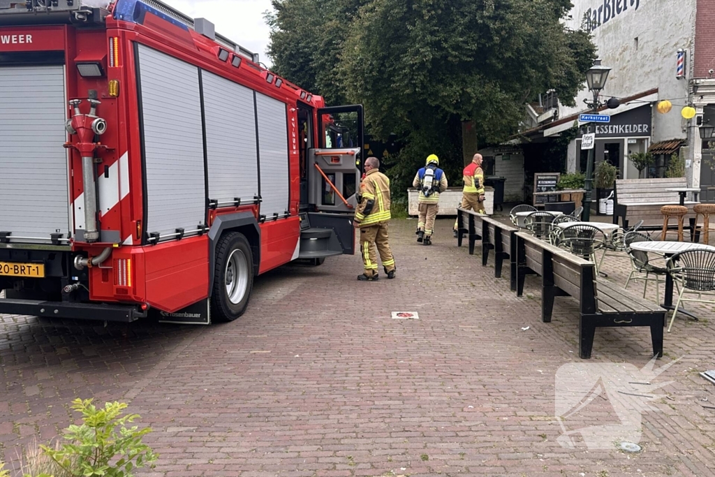 Metingen wegens hinderlijke lucht in de vesting