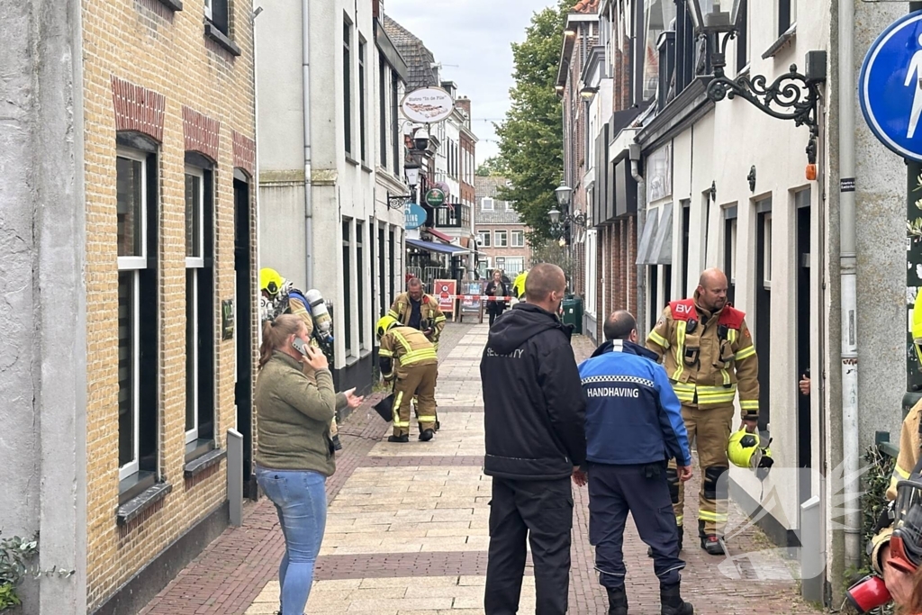 Metingen wegens hinderlijke lucht in de vesting