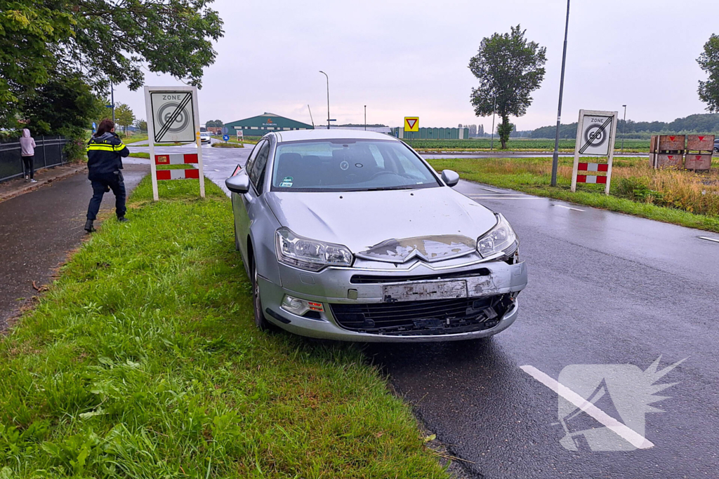 Flinke schade bij aanrijding op kruising