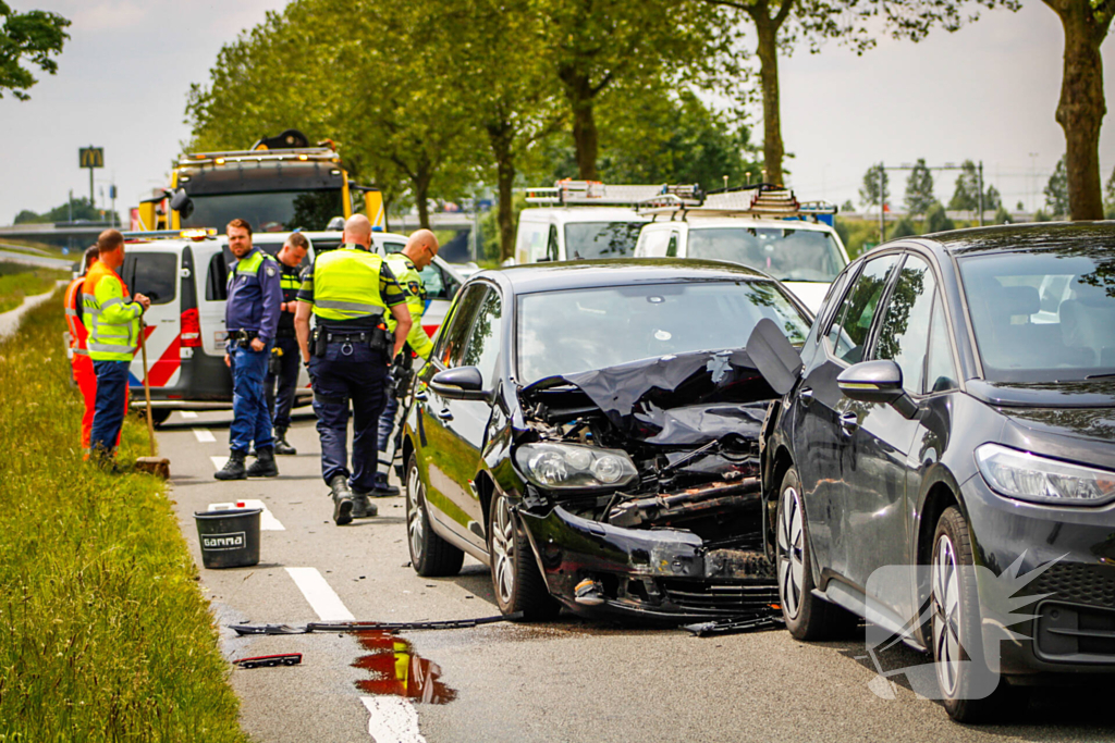 Fikse schade bij kop-staartbotsing