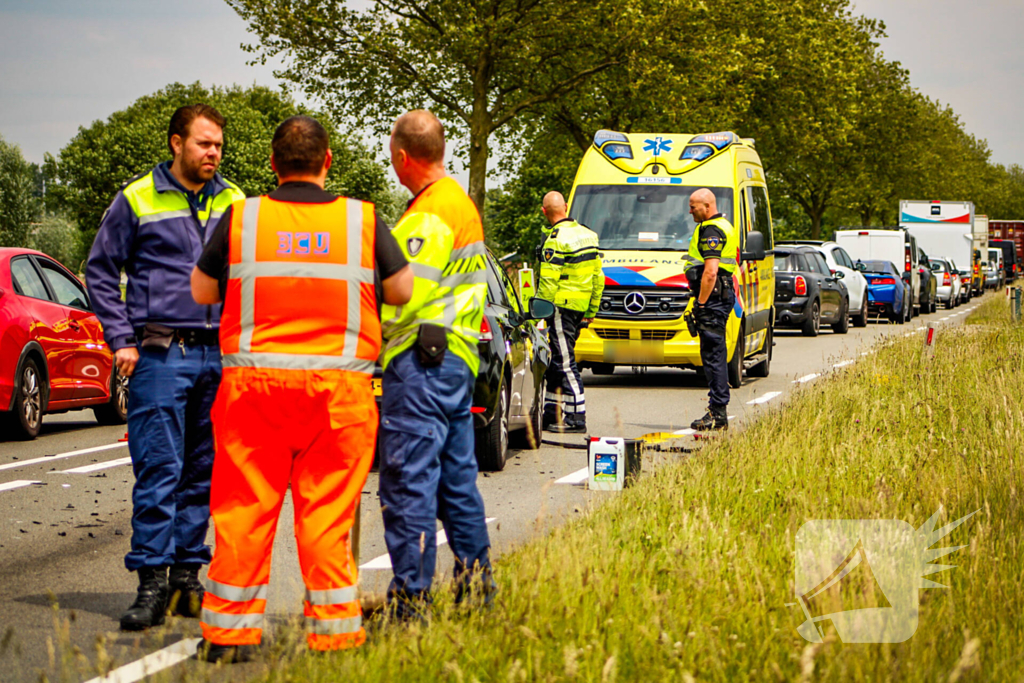 Fikse schade bij kop-staartbotsing