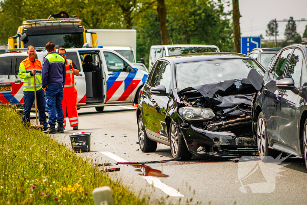 Fikse schade bij kop-staartbotsing