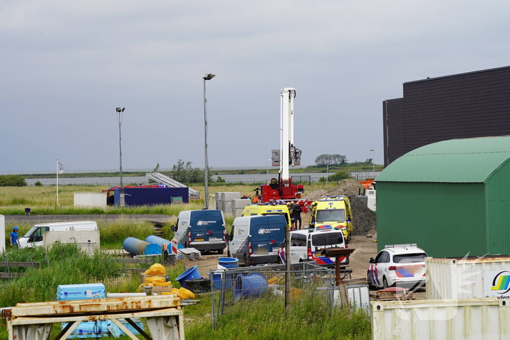 Persoon gewond geraakt bij bedrijfsongeval