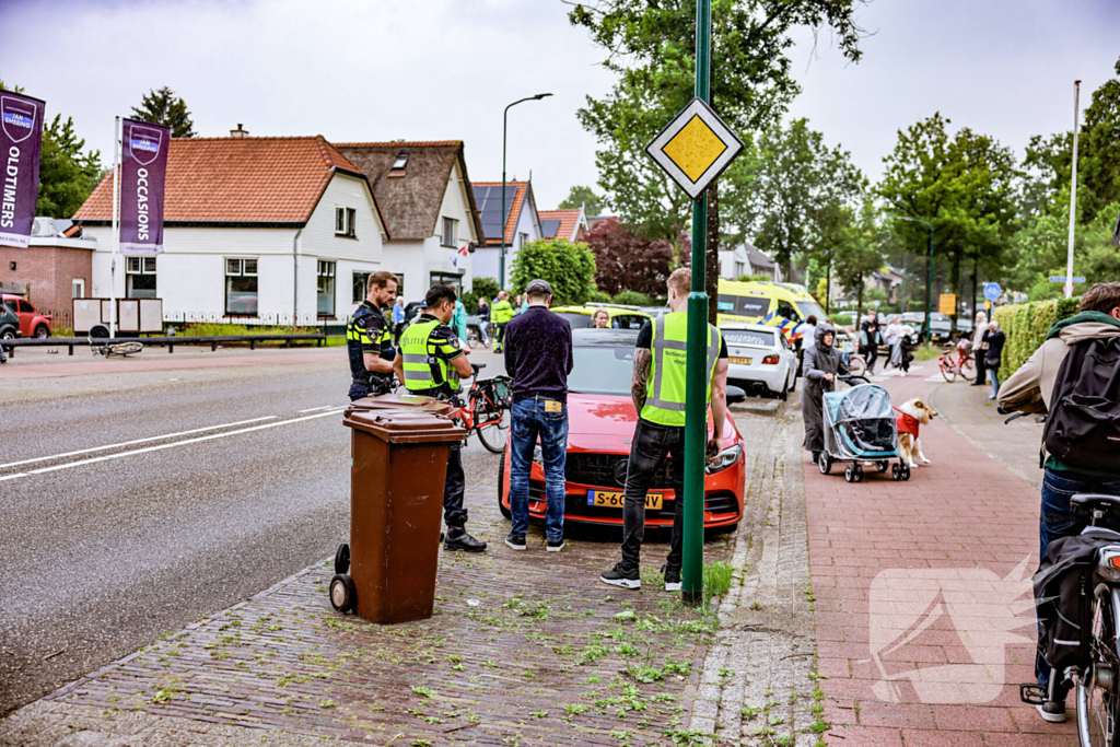 Fietser aangereden door automobilist