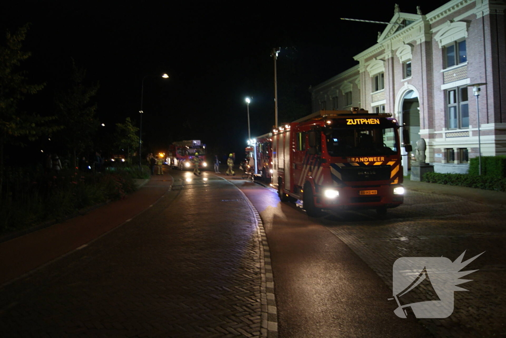 Brandweer ingezet voor brand in rechtbank