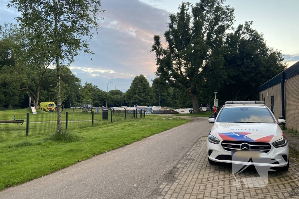 Zware mishandeling in skatepark