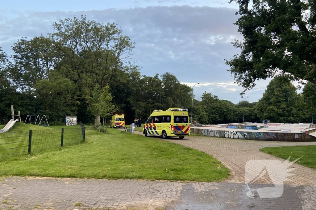 Zware mishandeling in skatepark