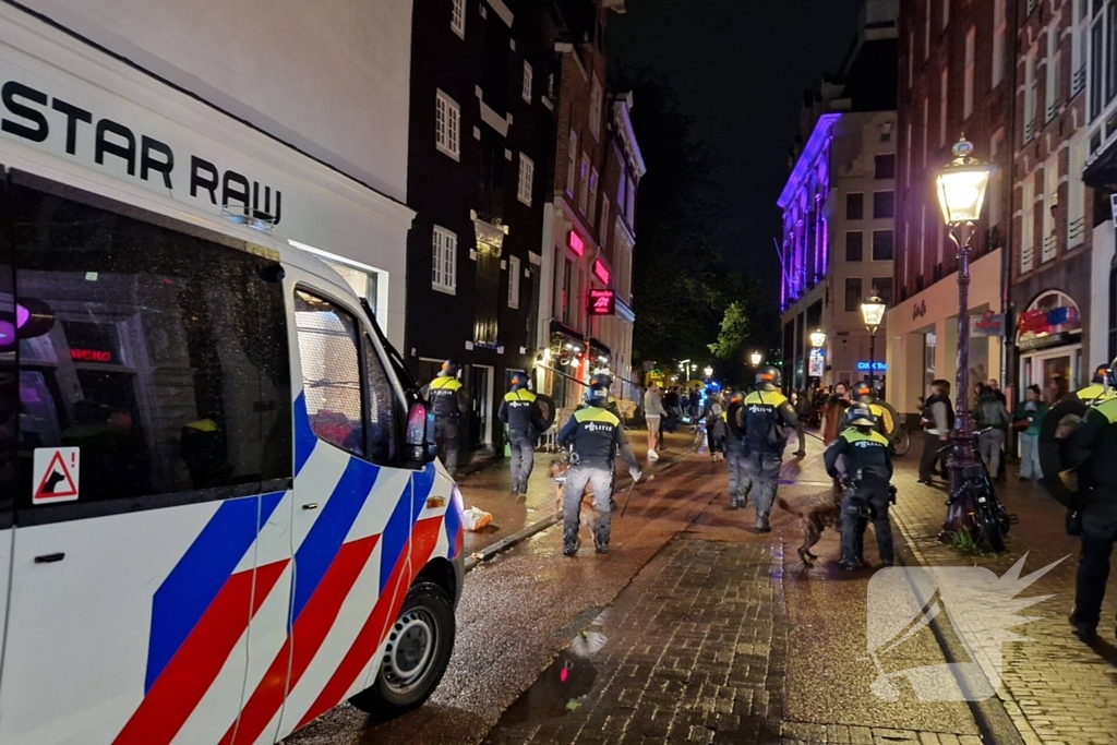 Mobiele eenheid ingezet bij ontruiming kraakpand