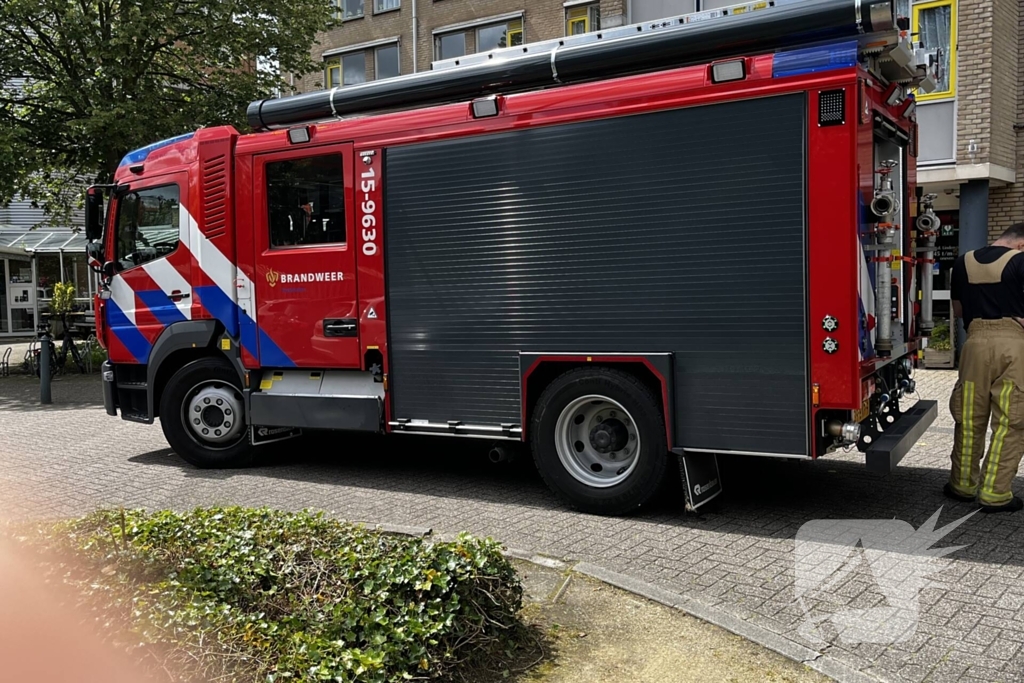 Brandweer ingezet voor oververhitte lift motor