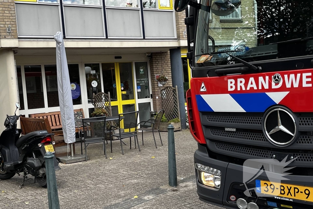 Brandweer ingezet voor oververhitte lift motor