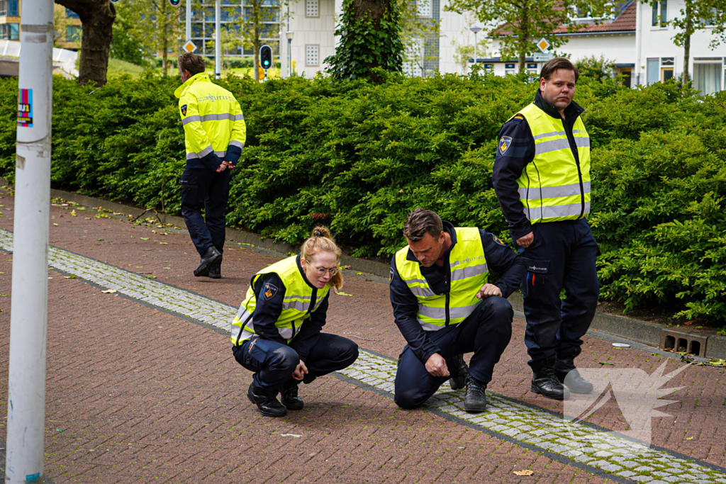 Onderzoek op straat nadat fietser gewond raakt bij ongeval