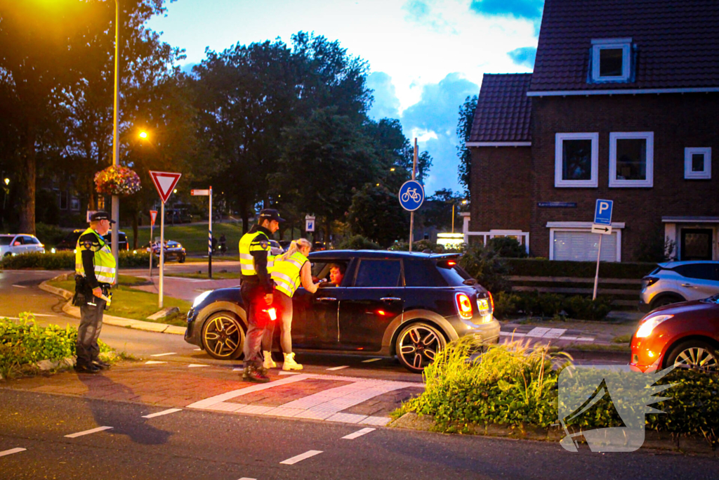 Politiestudenten organiseren alcoholcontrole