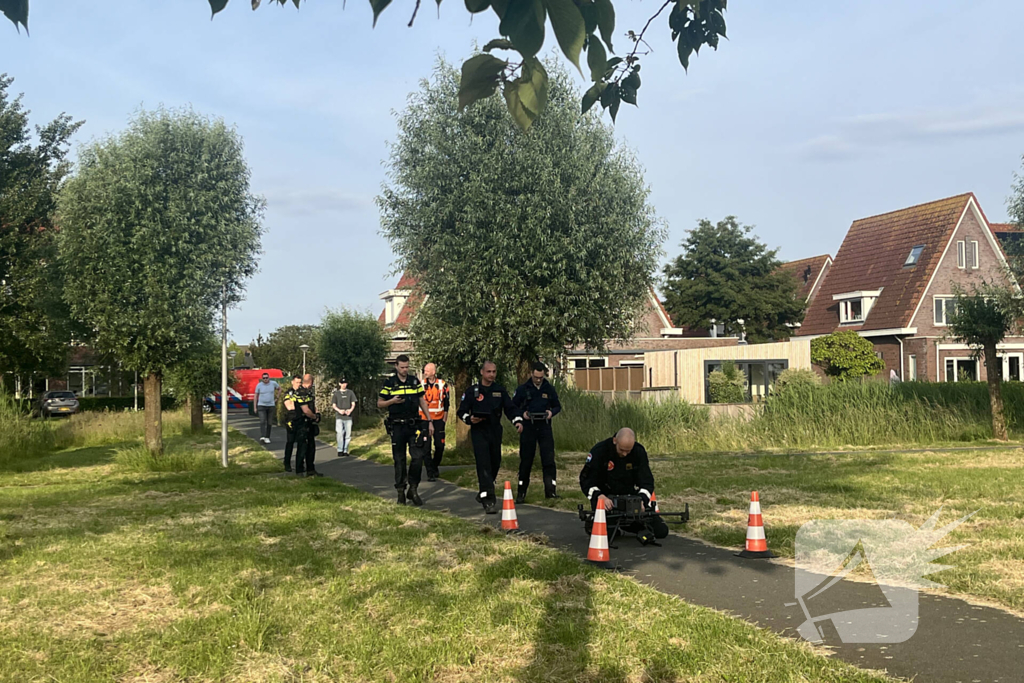 Droneteam assisteert politie