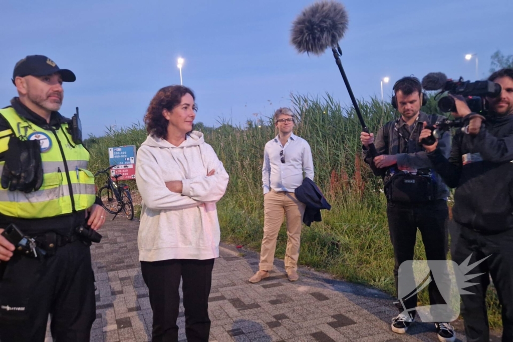 Activisten Science Park vertrekken