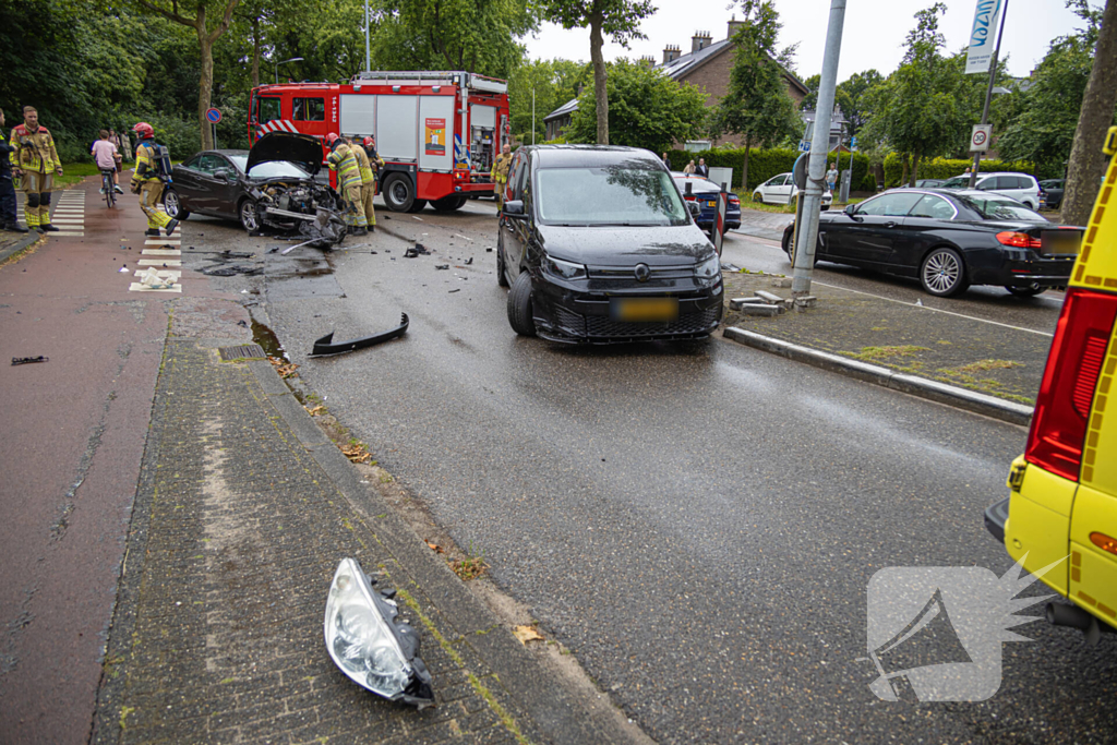 Aanrijding met veel schade