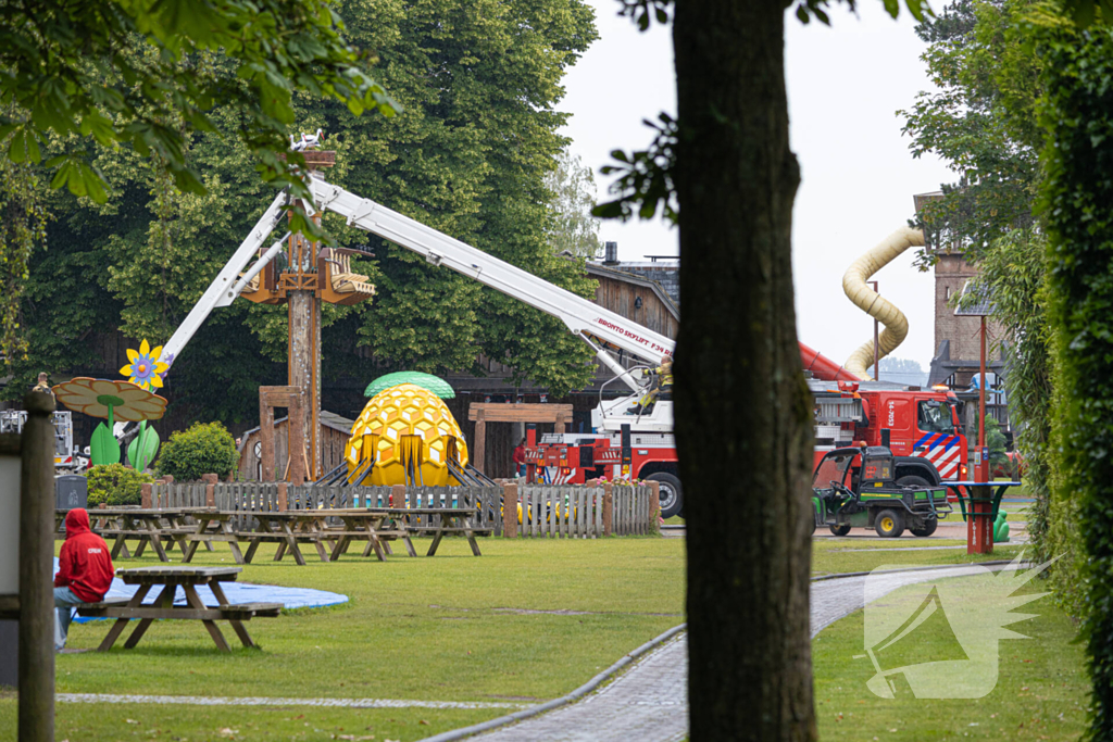 Kinderen gered uit attractie Speelpark Oud Valkeveen