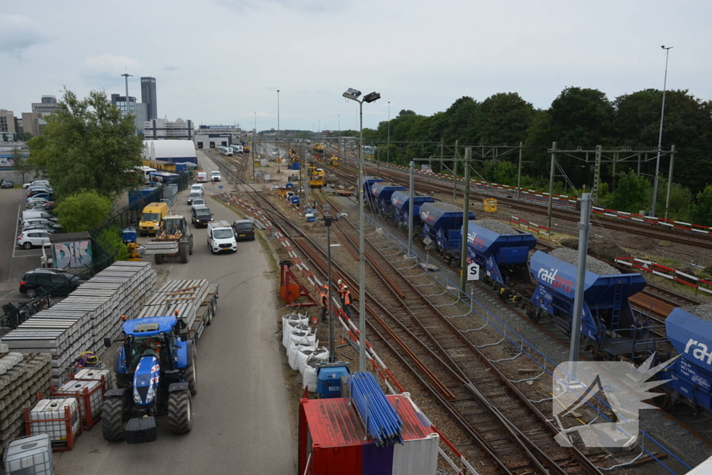 Treinverkeer weken lang stilgelegd door spoorwerkzaamheden