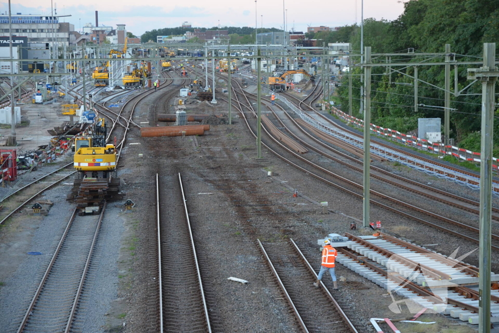 Treinverkeer weken lang stilgelegd door spoorwerkzaamheden