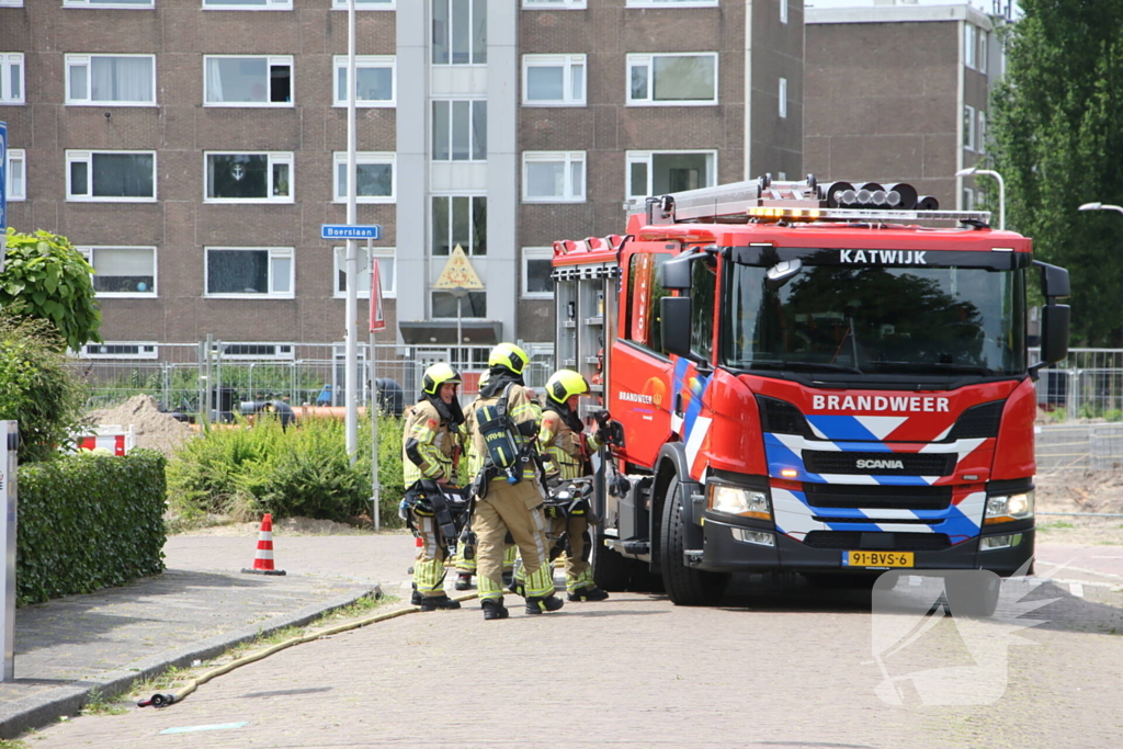 Hard sissend geluid bij werkzaamheden voortuin