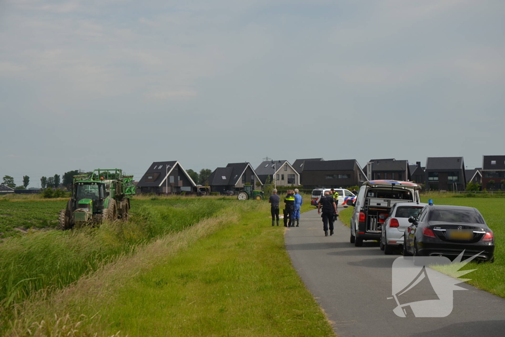 Fietser zwaargewond bij ongeval met landbouwvoertuig