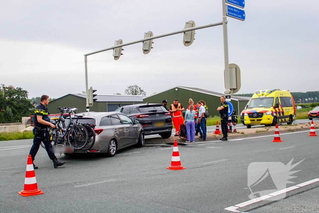 Flinke schade bij botsing op kruising