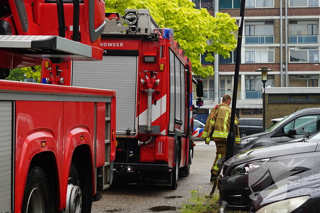 Brandlucht in woning