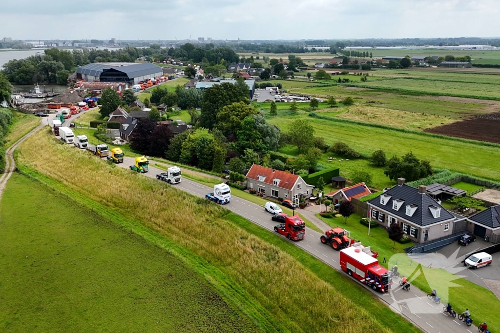 Truckerdag bezorgt mensen met beperking een bijzondere dag