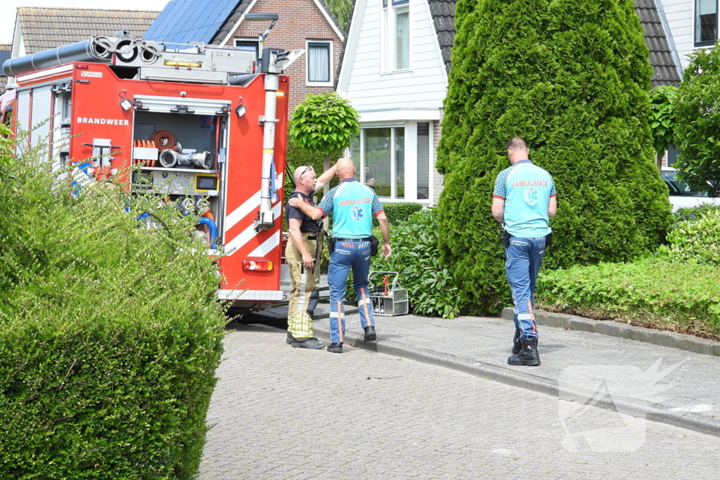 Brand in keuken erger voorkomen door brandweer