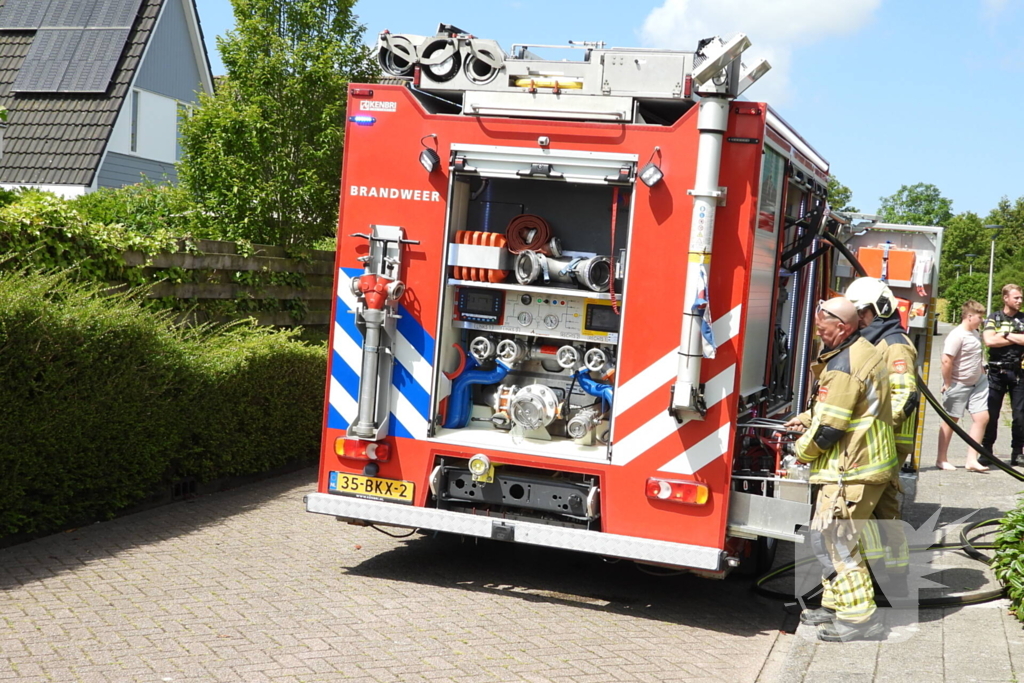 Brand in keuken erger voorkomen door brandweer